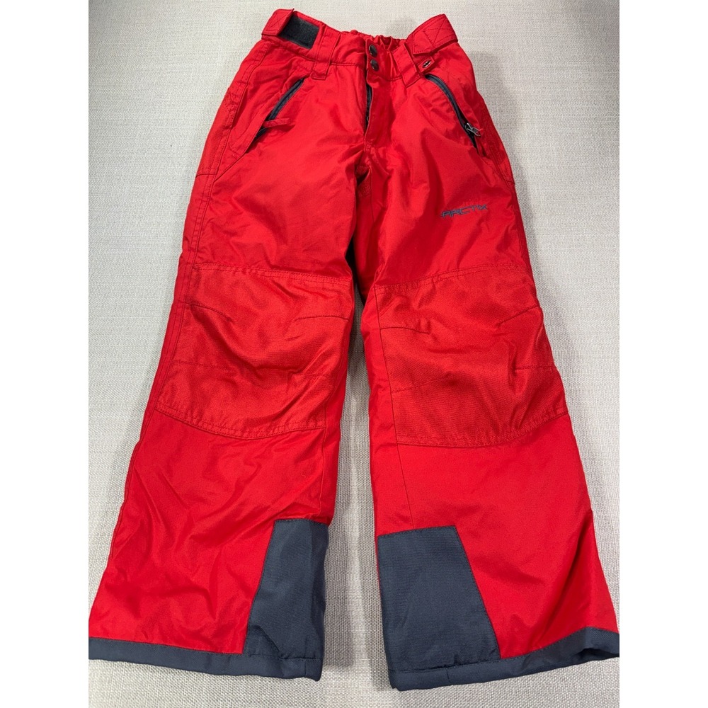 Arctix Snow Pants Youth Red Size S - With Free Mittens!